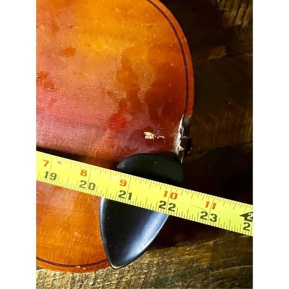VINTAGE German Antonius Stradivarius Cremonensis, Faciebat Anno 3/4 size violin - Picture 7 of 16
